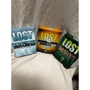 Lost DVD SET SEASONS 1,2, and 3 Very Good Condition